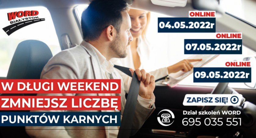 Jeśli potrzebujesz zmniejszyć liczbę posiadanych punktów karnych, to jest na to ostatni moment