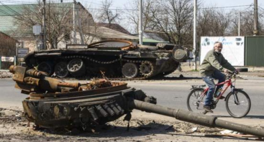 Tymczasem na wojnie na Ukrainie… Wojska rosyjskie ostrzelały swoje własne pojazdy bojowe