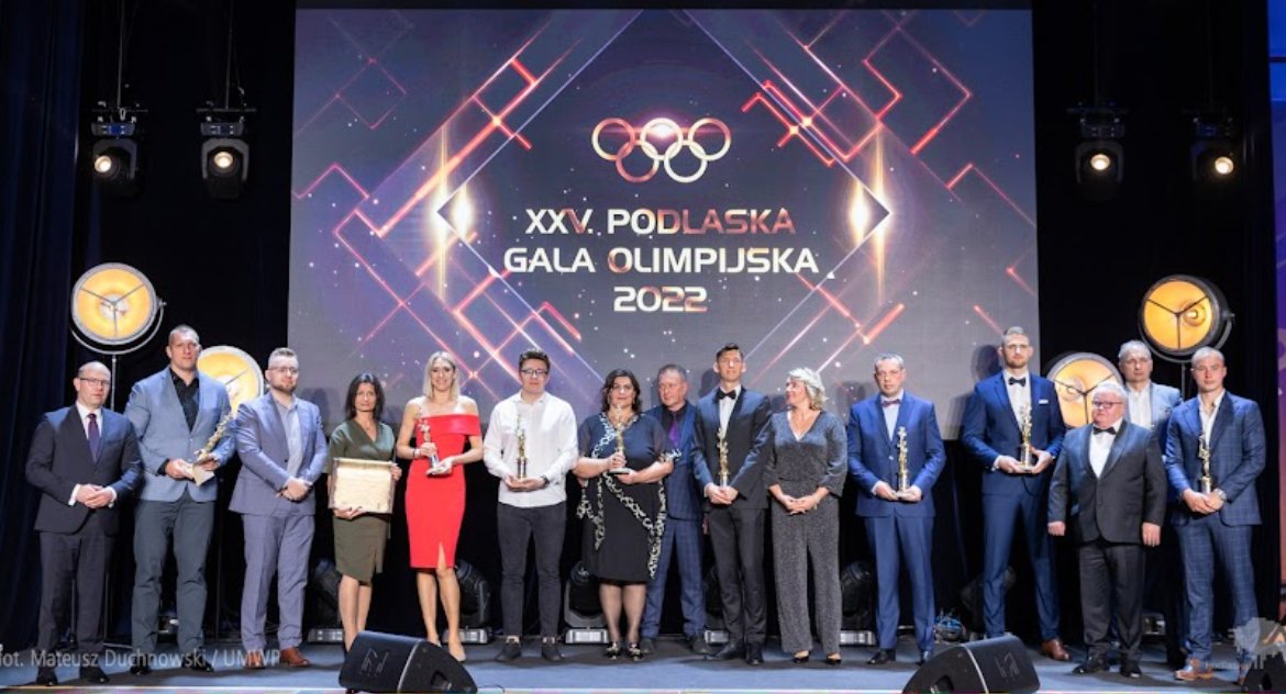W Hotelu Gołębiewski odbyła się Podlaska Gala Olimpijska. Najlepsi sportowcy nagrodzeni