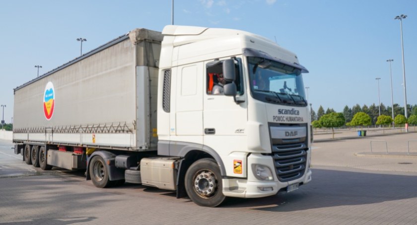 Na Ukrainę do Łucka pojechało 13 ton darów z Białegostoku