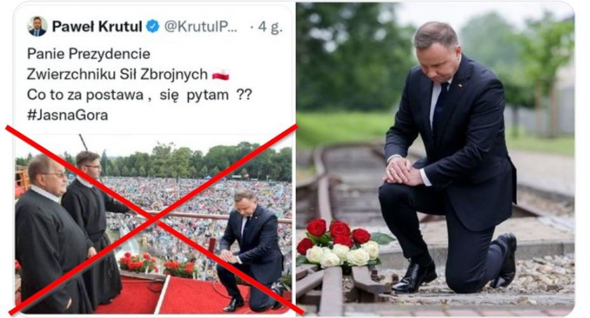 Poseł z Białegostoku opublikował fejka o prezydencie RP, później go wykasował, ale jeszcze pouczał