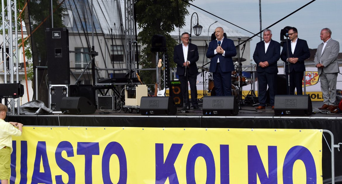 W Kolnie i w Radziłowie odbyły się festyny, na których pojawił się także wicepremier Jacek Sasin