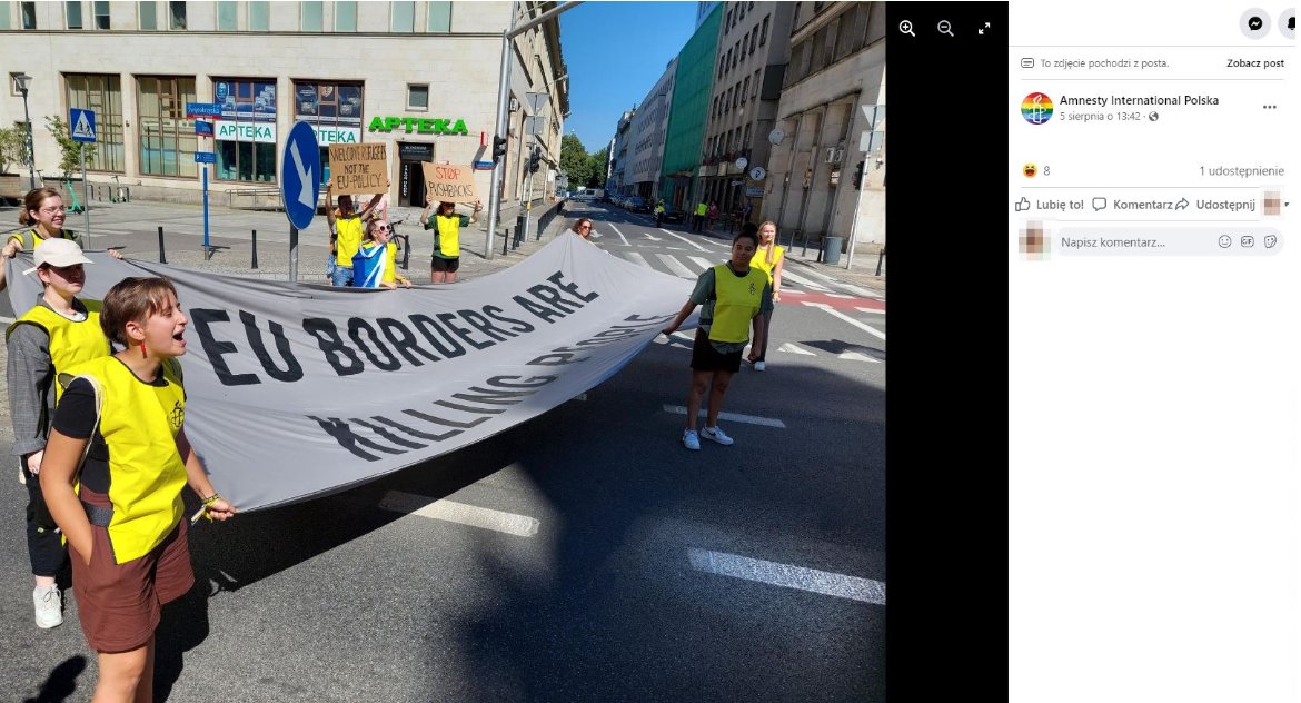 Po tym jak skompromitowała się Amnesty International postanowił zrobić to samo oddział polski tej organizacji
