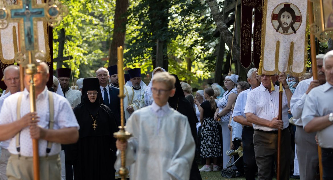 Wierni cerkwi prawosławnej obchodzili Święto Przemienienia Pańskiego na Świętej Górze Grabarce