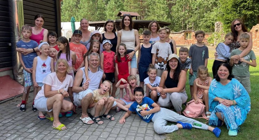 Białoruskie rodziny miały okazję nauczyć się języka polskiego podczas zajęć szkoły letniej