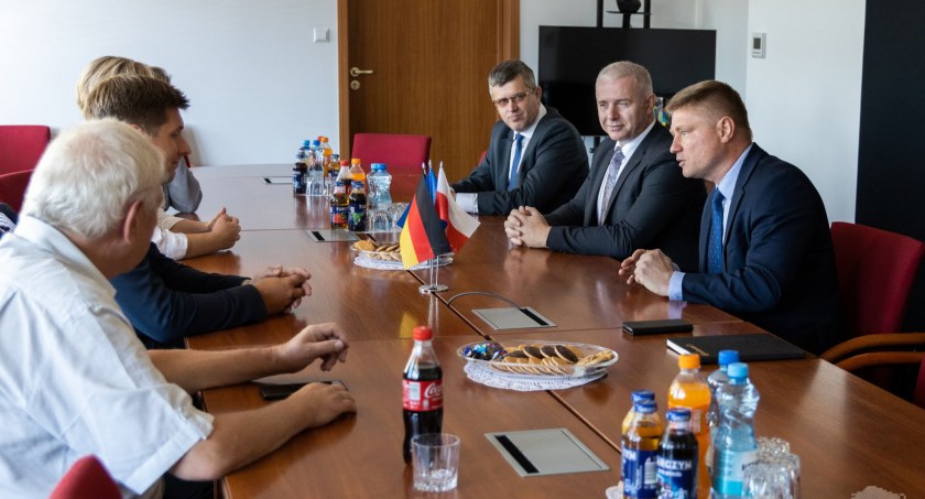 Do urzędu marszałkowskiego przybyła z wizytą delegacja z Wunsiedel