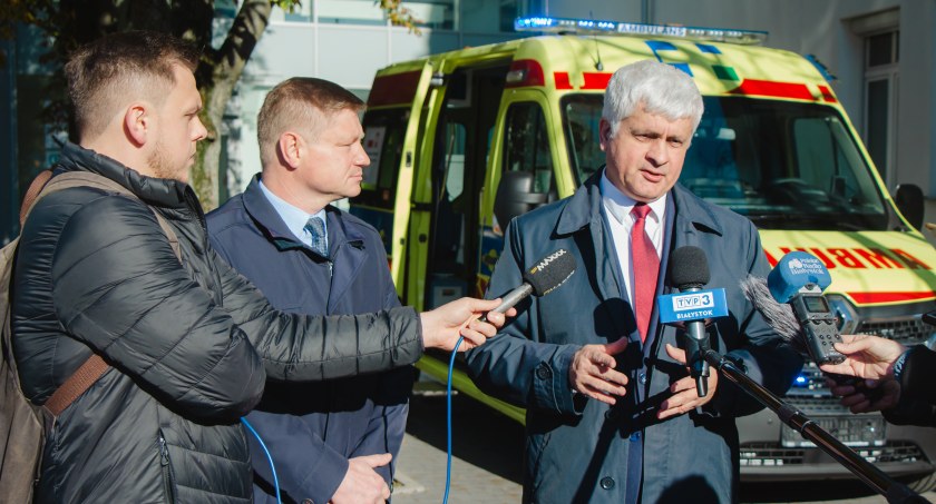 Do białostockiej śniadecji trafił specjalistyczny ambulans