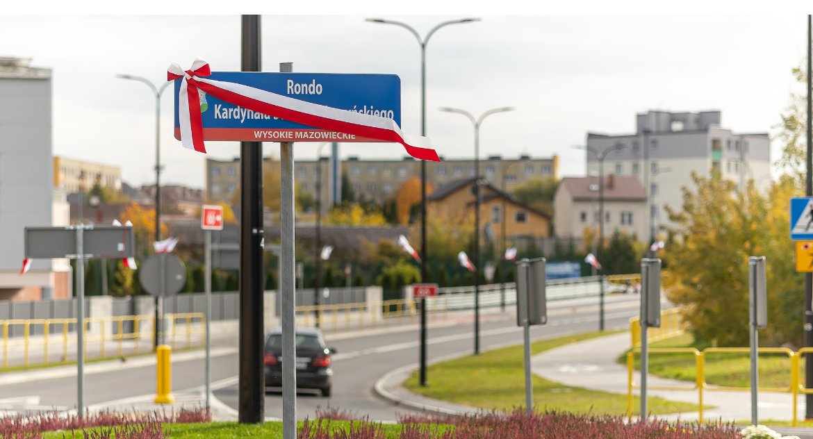 W Wysokiem Mazowieckiem oddany został kompletnie przebudowany ważny odcinek drogi wojewódzkiej
