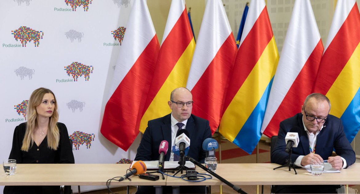 Województwo Podlaskie ma projekt budżetu na przyszły rok. Więcej pieniędzy ma być między innymi na zdrowie i transport