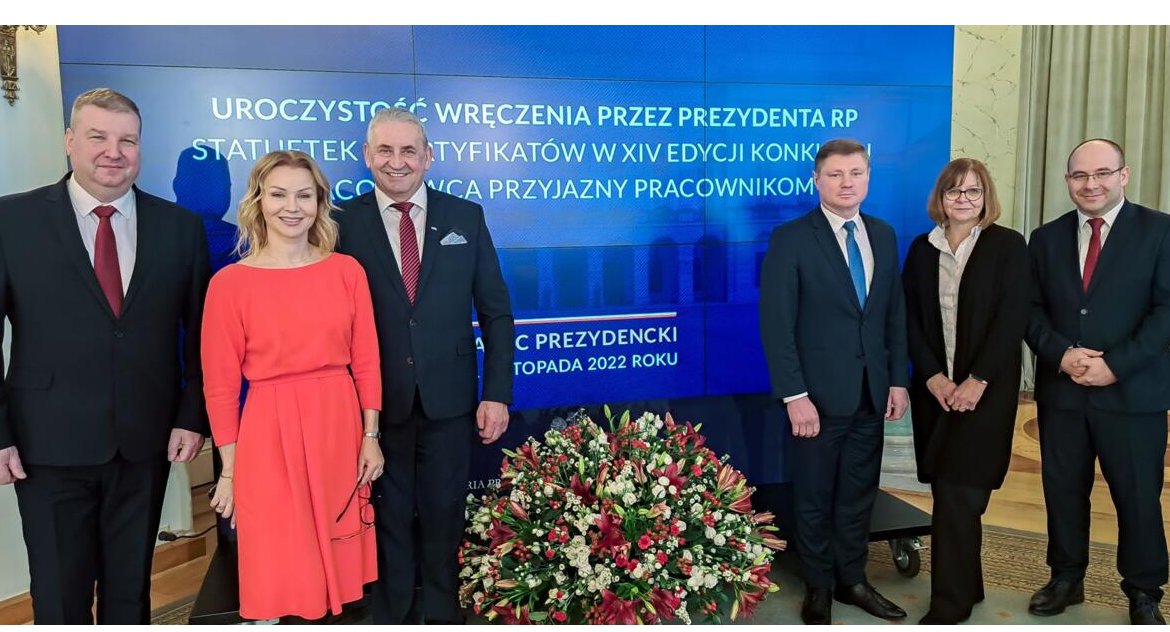 Podlaskie instytucje w gronie laureatów konkursu „Pracodawca Przyjazny Pracownikom”