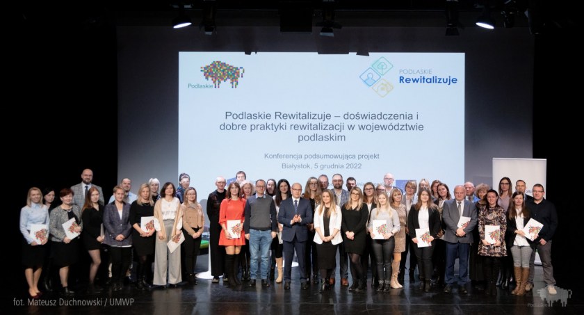 W ramach programu „Podlaskie rewitalizuje” zrealizowano 415 inwestycji