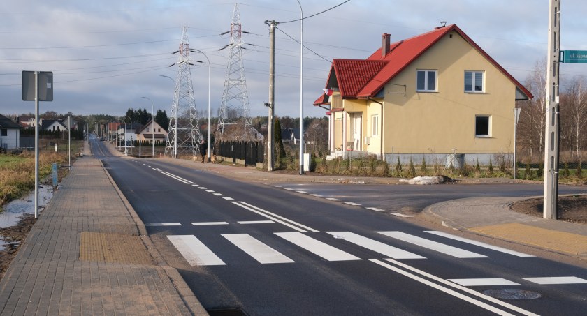 Ulica Brzoskwiniowa gotowa. Niecały kilometr za 5 milionów