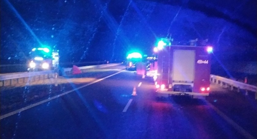 Śledczy z Prokuratury ustalą przyczyny śmiertelnego wypadku, który wydarzył się na krajowej ósemce