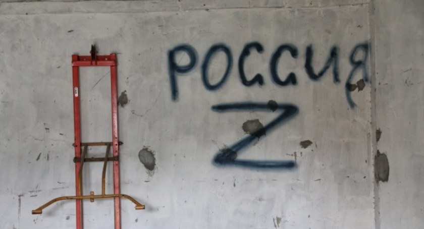 Izby tortur w Chersoniu były sfinansowane przez Federację Rosyjską