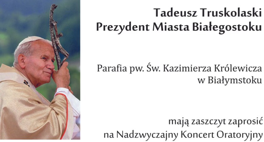 Kłamliwy materiał o Janie Pawle II zrobił TVN. Tadeusz Truskolaski zarzuca PiS „brudne rozgrywki”