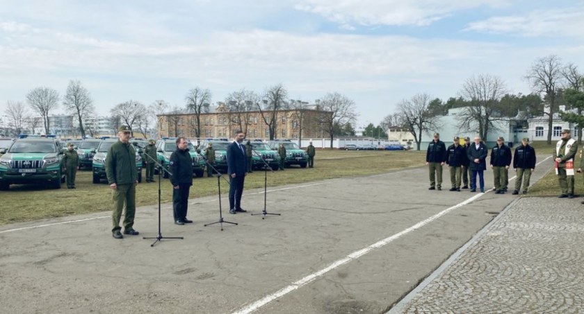 Podlaska Straż Graniczna otrzymała nowe pojazdy służbowe