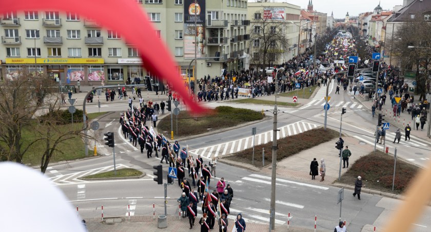 Marsz Papieski w Białymstoku zgromadził tysiące Polaków