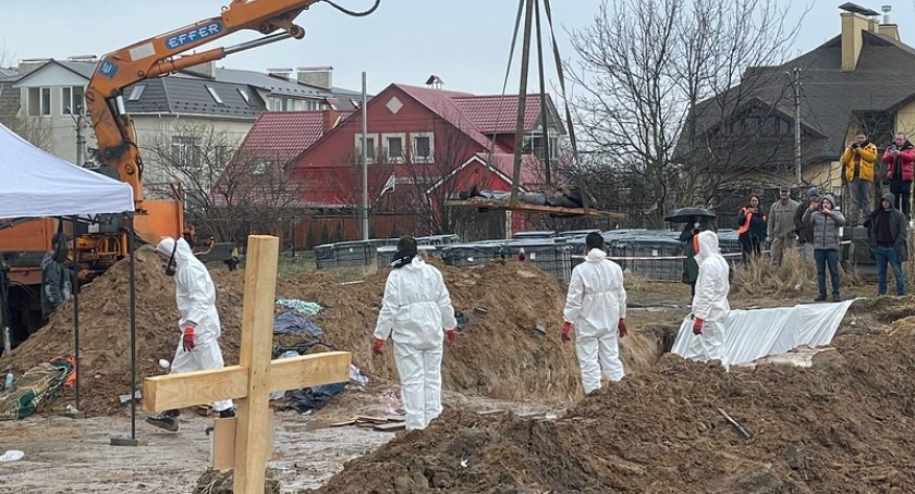 Po wyzwoleniu miast i miejscowości w obwodzie kijowskim odkryto ciała 1376 osób
