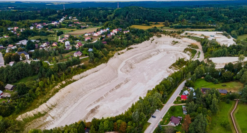 Odkrywkowa kopalnia kredy w Mielniku Cudem Polski 2023
