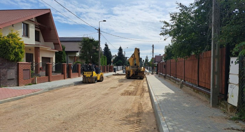 W Grabówce trwa modernizacja trzech ulic