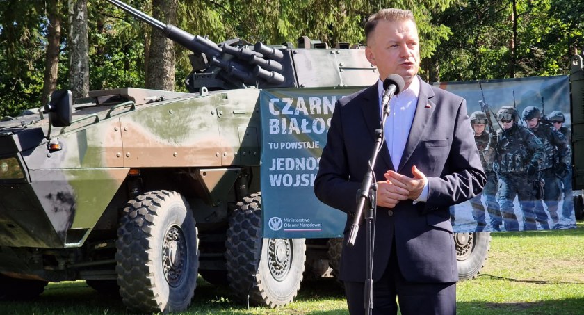 W Czarnej Białostockiej powstanie nowa jednostka wojskowa. Zapowiedział to Mariusz Błaszczak