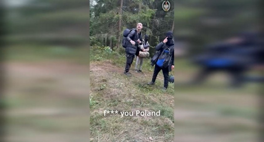Aktywiści spod granicy to widzieli? „Love Germany. Fuck Poland” – tak nielegalni migranci krzyczą do polskich służb