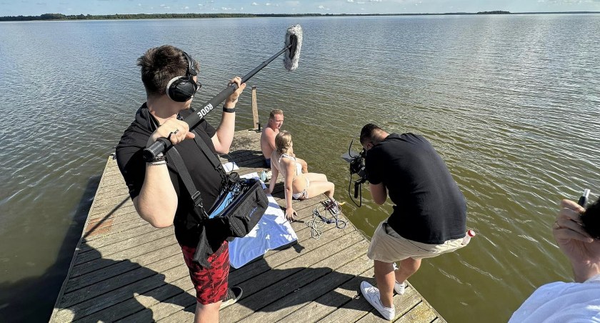 Nad Siemianówką kręcony jest nowy film kryminalny