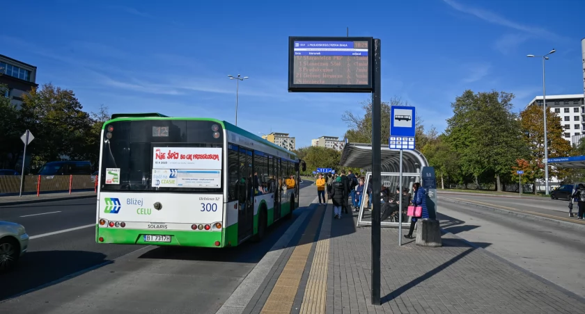 Pasażerowie Białostockiej Komunikacji Miejskiej mogą korzystać z systemu Dynamicznej Informacji Pasażerskiej