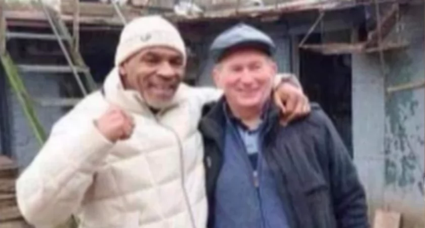 Mike Tyson w Piątnicy kupował gołębie? W internecie huczy