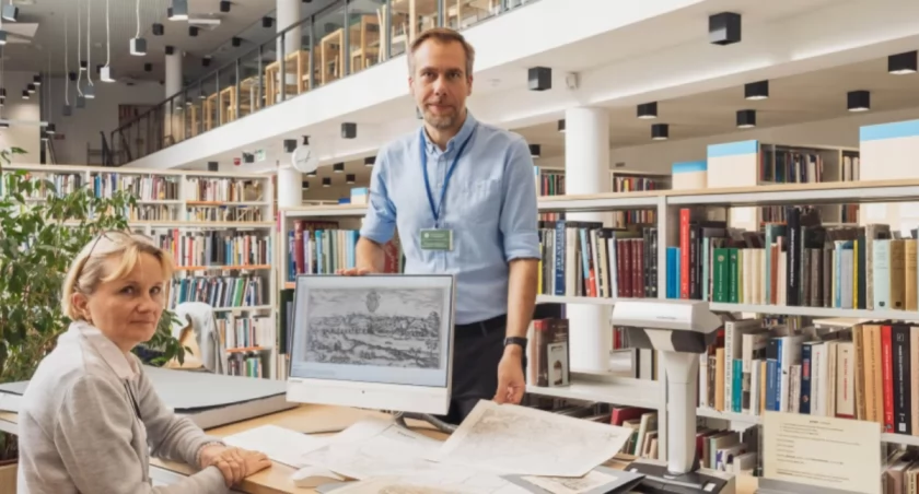 Historyczne mapy dostępne online w bibliotece UwB
