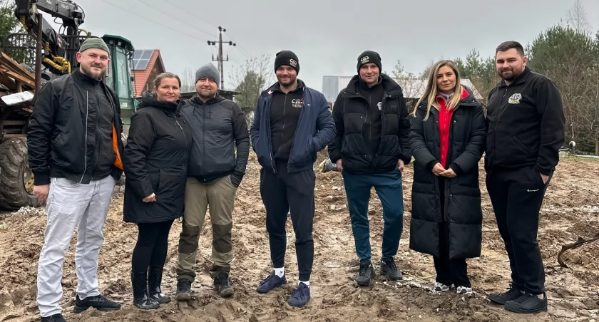 Kuchnia Wikinga wybuduje pogorzelcom z Załuk nowy dom