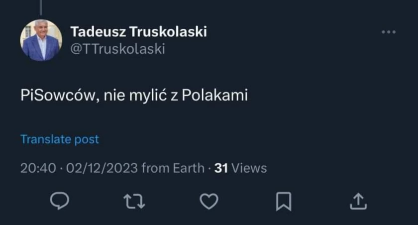 Nikt tak wstydu nie przynosi dla Białegostoku jak prezydent Truskolaski