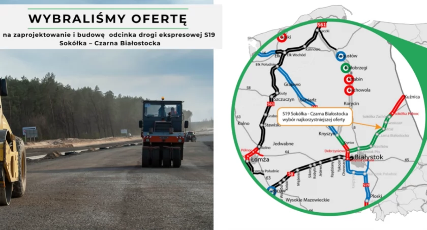 Firma Stecol Corporation wybuduje drogę z Czarnej Białostockiej do Sokółki