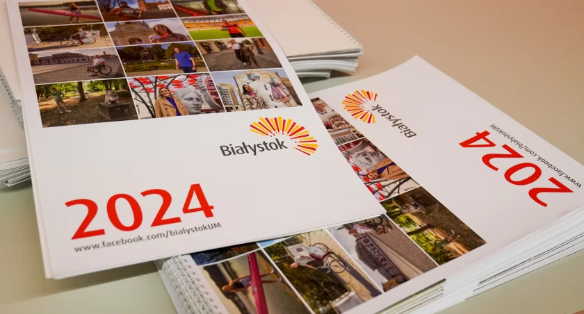 Miasto Białystok kolejny rok z rzędu wydało kalendarz ścienny