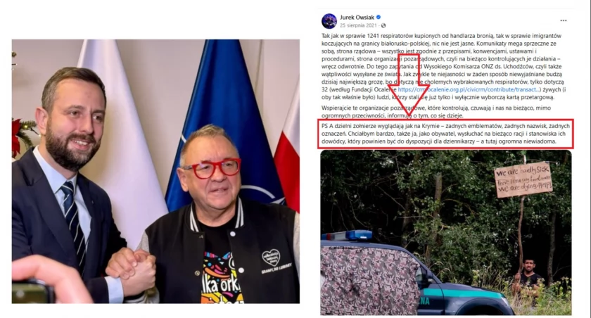 Owsiak porównał polskich żołnierzy z zielonymi ludzikami Putina. Kosiniak-Kamysz każe im grać z WOŚP