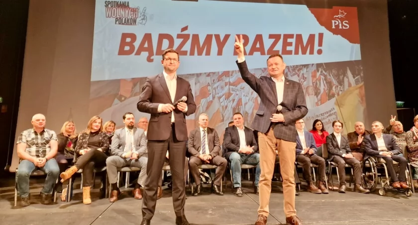 Miłość do Ojczyzny wyrażali mieszkańcy Podlasia podczas spotkania z Mariuszem Błaszczakiem