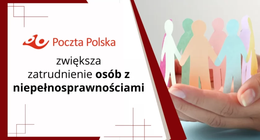 Więcej osób z niepełnosprawnościami będzie mogło znaleźć pracę w spółce Poczta Polska