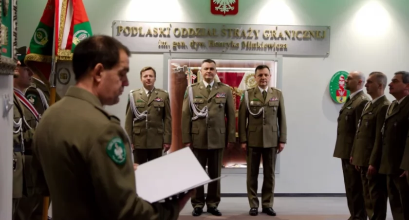 W Podlaskiem jest nowy szef straży granicznej