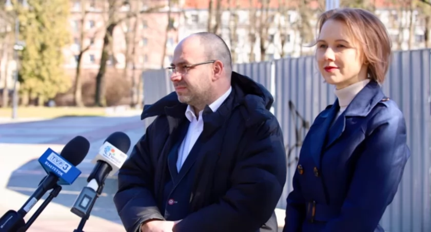 Trwa remont Teatru Dramatycznego im. Aleksandra Węgierki w Białymstoku [WIDEO]