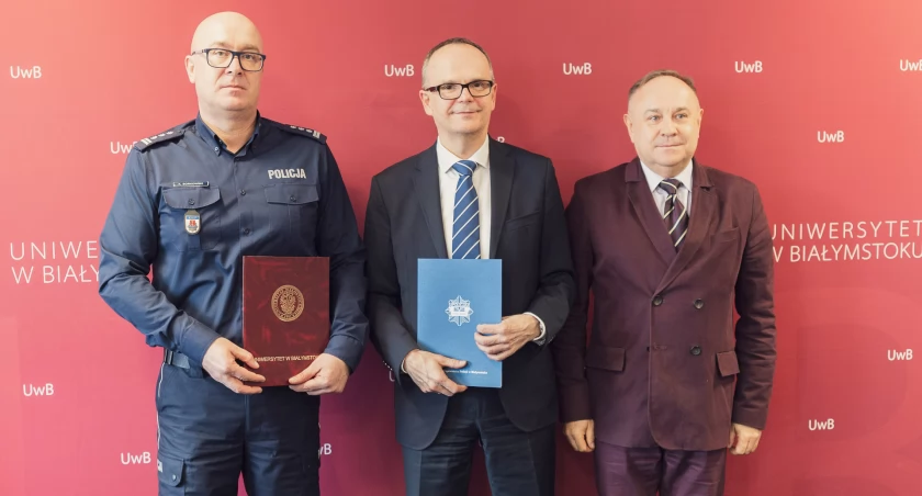 UwB będzie współpracował z Podlaską Policją