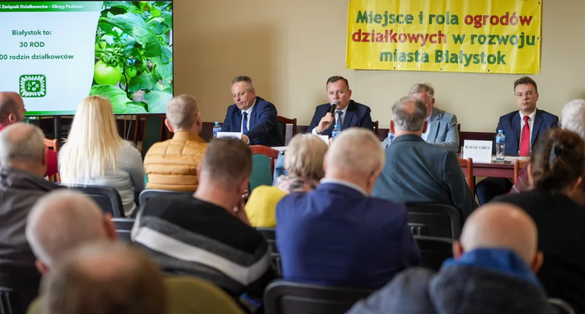 Działkowcy z Białegostoku mogą liczyć na Henryka Dębowskiego