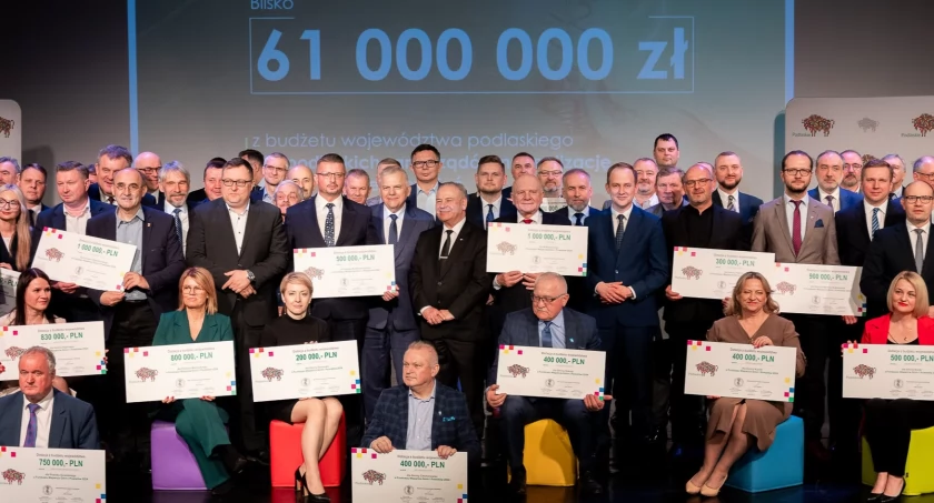 Do podlaskich samorządów trafiły miliony złotych