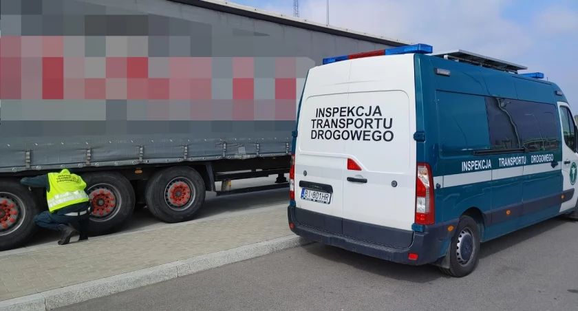 Podczas rutynowych kontroli inspektorzy WITD stwierdzili nieprawidłowości w pojazdach transportowych