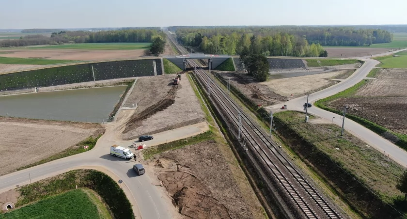 Są nowe wiadukty na trasie Rail Baltica