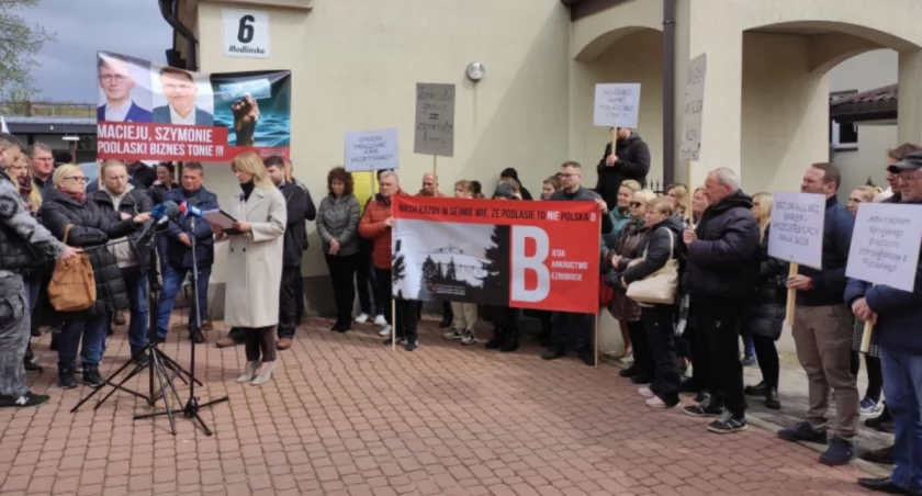 Podlascy przedsiębiorcy na zakręcie. Zamknięcie przejść granicznych z Białorusią prowadzi ich do upadku