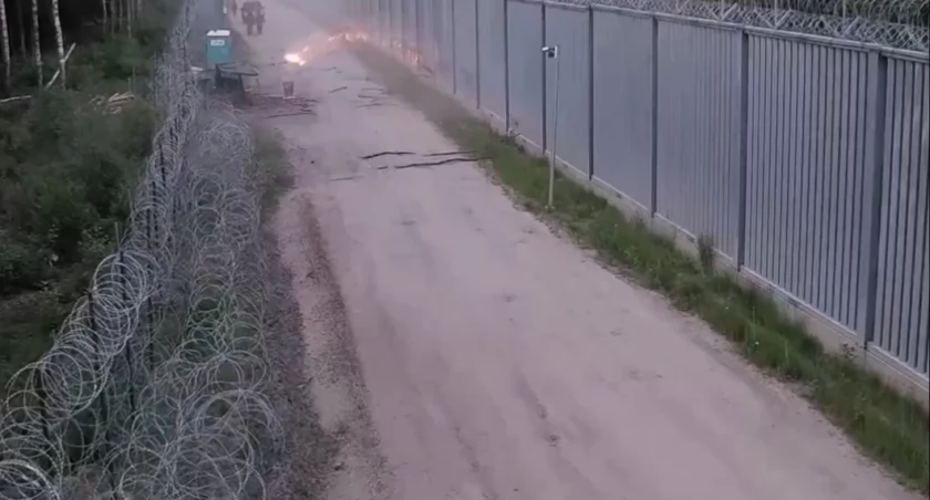 Rośnie liczba ataków na polskie patrole na granicy polsko – białoruskiej