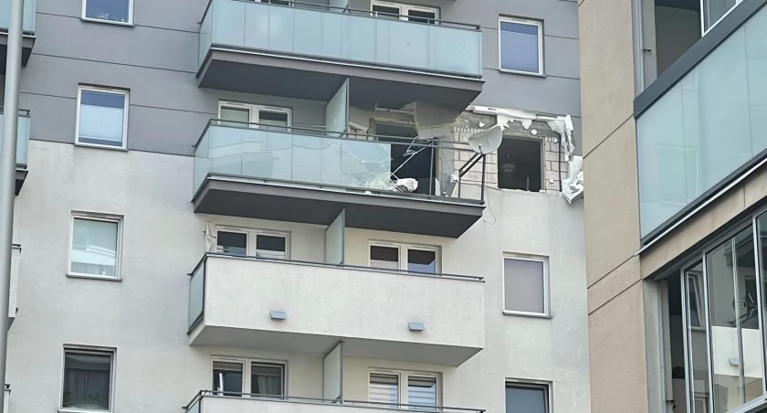 W bloku na Bojarach był taki wybuch, że wyleciały okna, a w sąsiednim bloku wszystko się zatrzęsło