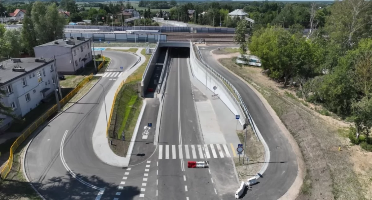 W Baciutach bez rogatek. Jest już tunel pod torami dla pojazdów i pieszych