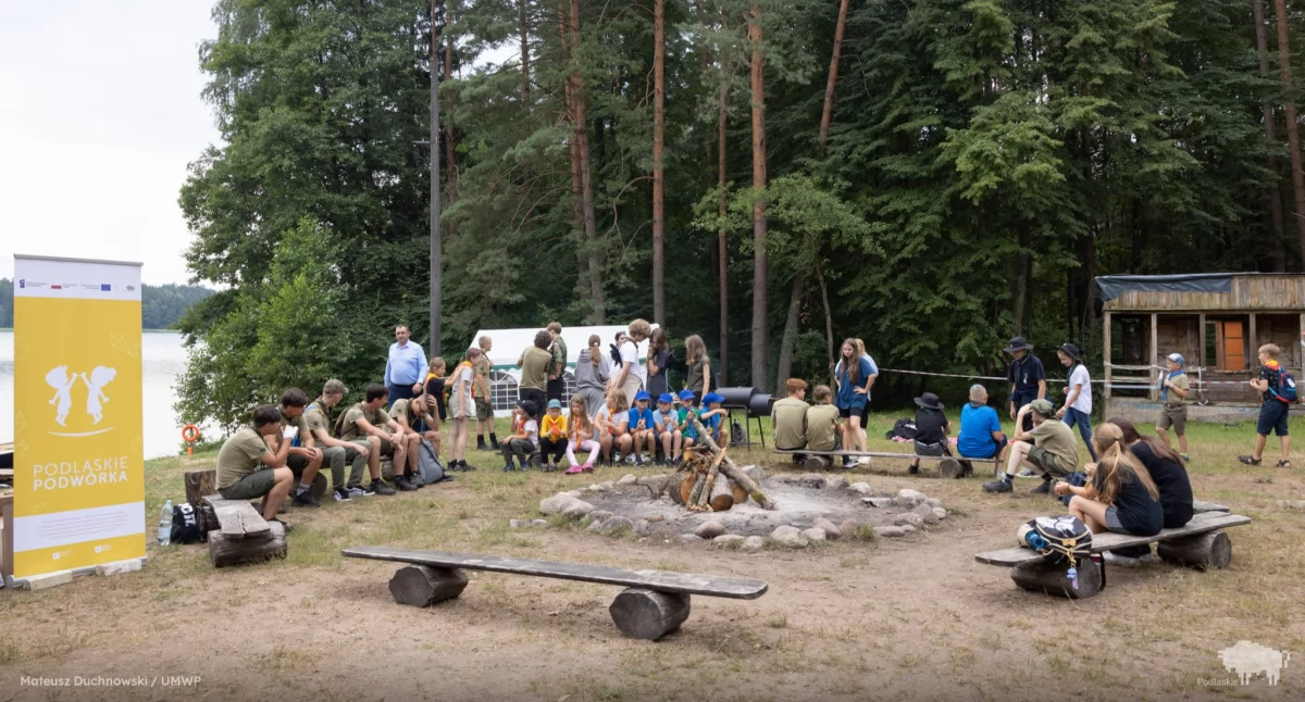 Letni wypoczynek zapewniają dzieciom i młodzieży podlascy harcerze