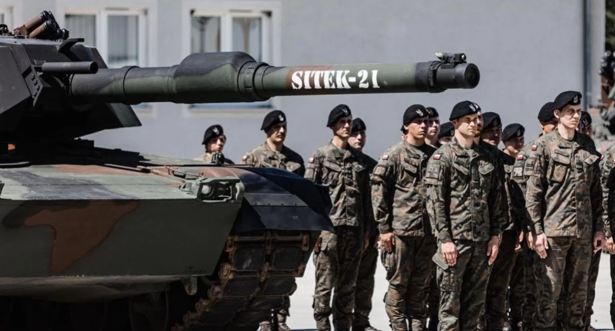 Żołnierze nazwali jeden z czołgów imieniem poległego Mateusza Sitka